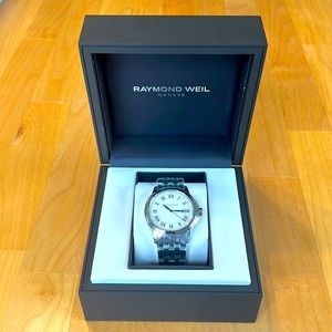 Raymond Weil (Geneve) Men’s stainless steel watch. 5578-V338623 30m/100ft